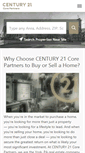 Mobile Screenshot of century21core.com